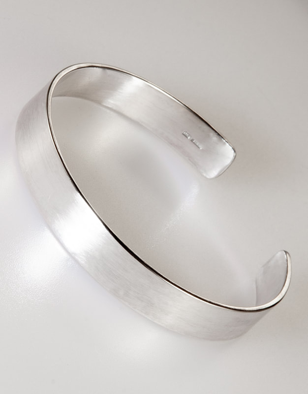 Sterling Silver adjustable Cuff bracelet for men and women - beautifully gift wrapped, a good buy and an ideal Christmas gift - MAGJewellery